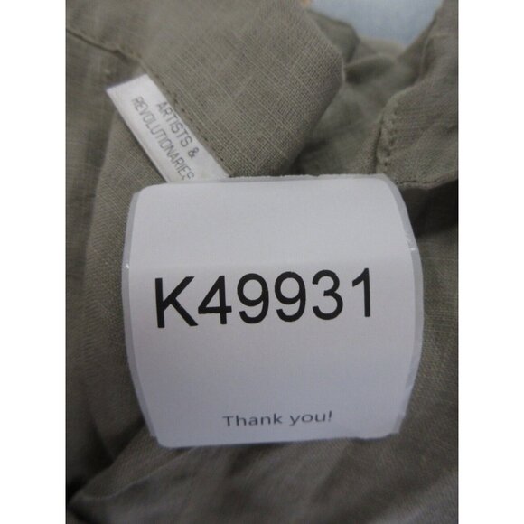 Artists & Revolutionaries Top OS Linen Blouse Peasant Lagenlook * - Picture 11 of 11